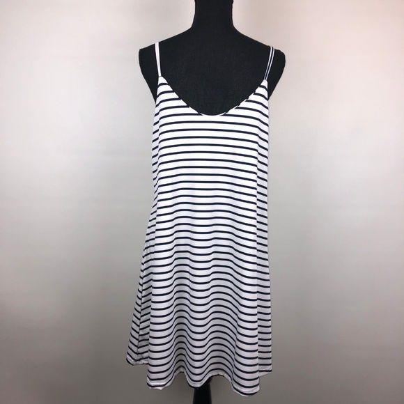 Striped Coverup/Dress | L - Picture 3 of 3